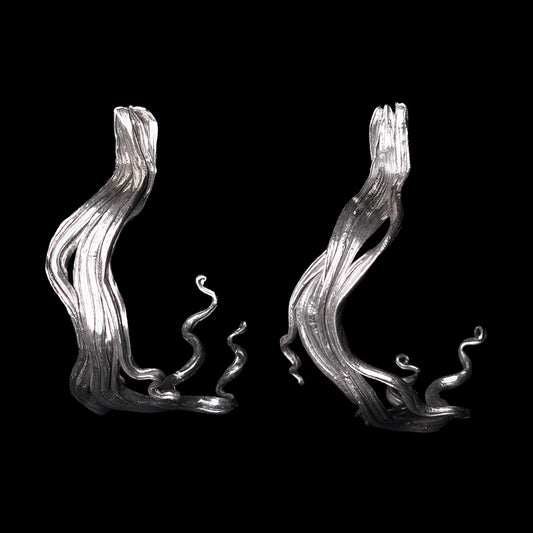 Wave Creole Studs - Medium