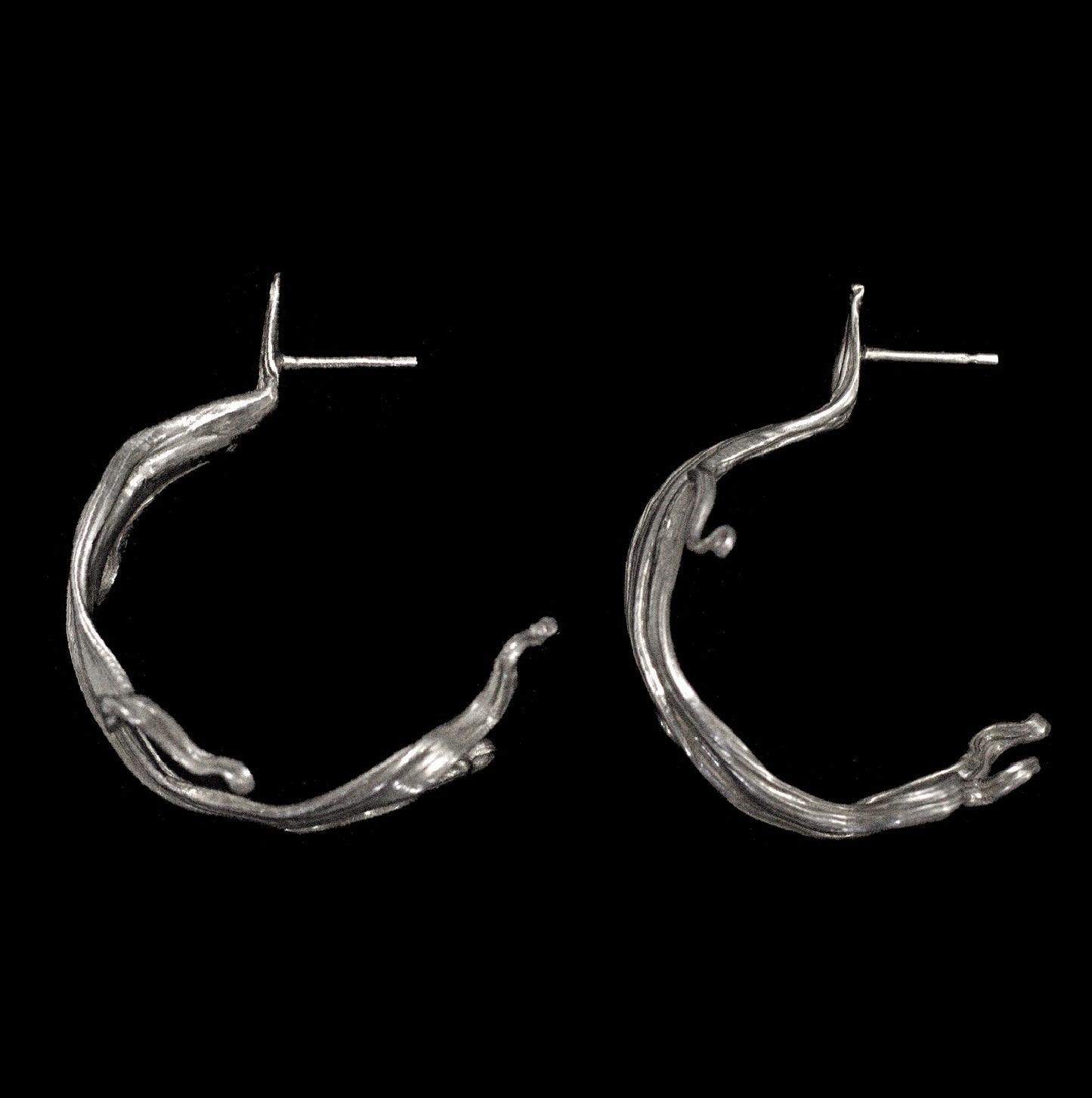 Wave Creole Studs - Small